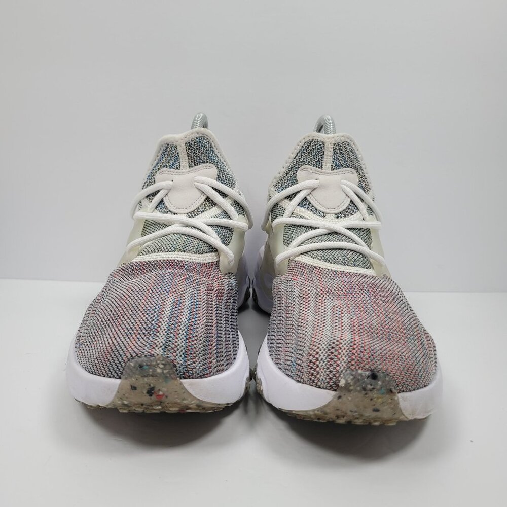 Nike 9 React Presto Flyknit Men's Multicolor Running Shoes CN1709-100 US Size 10 - Picture 3 of 8